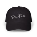 Blue/Black Cursive Dad Hat | Embroidery