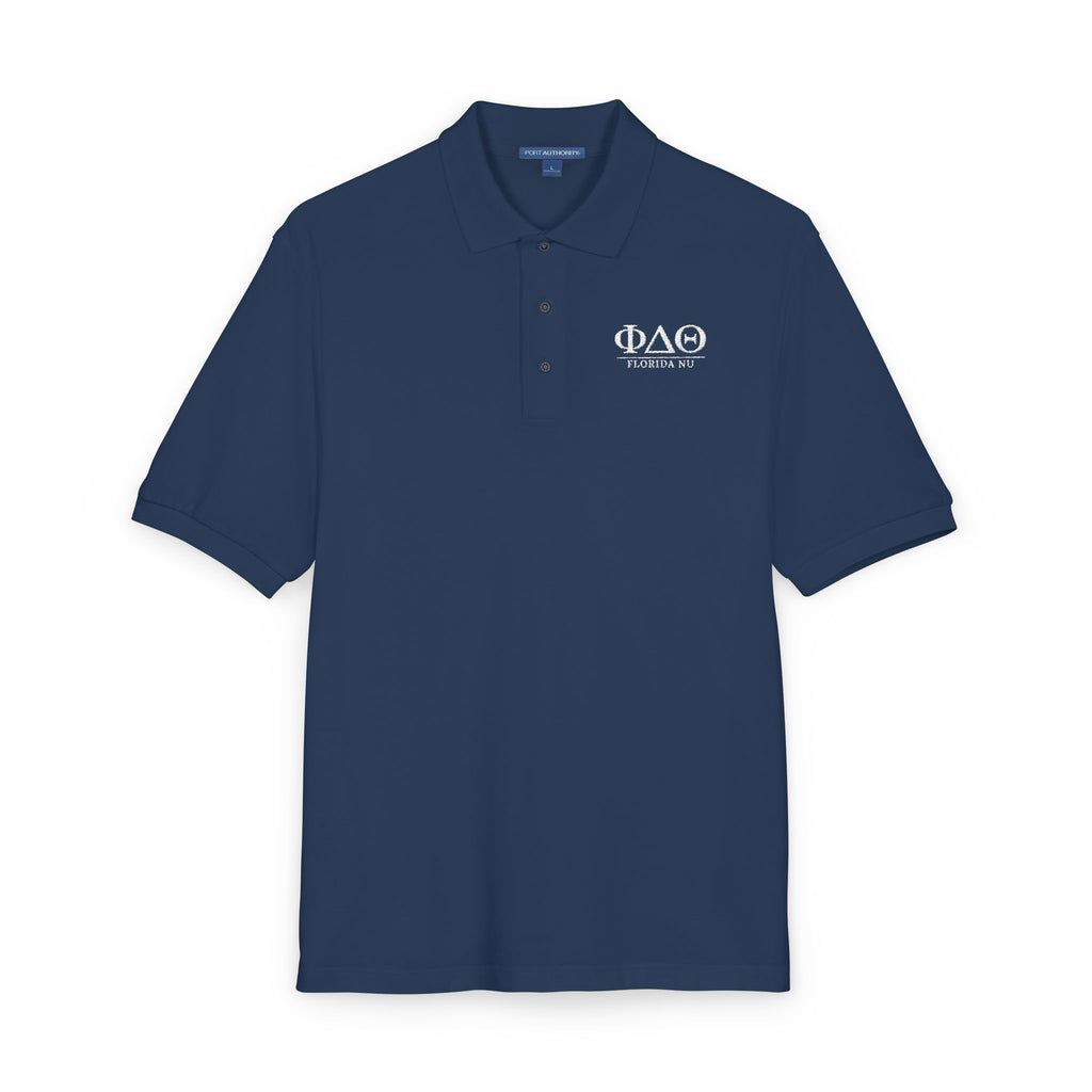 Black/Navy Florida Nu Polo | Embroidery