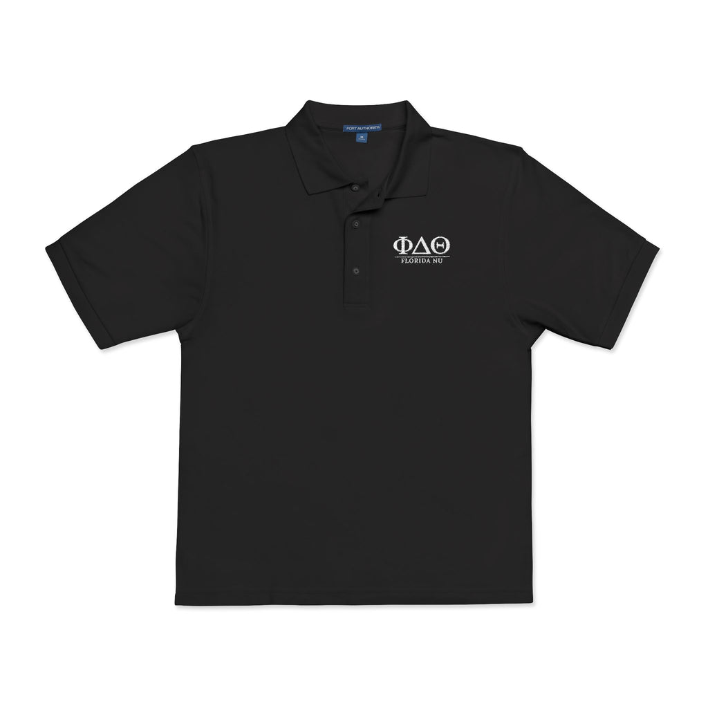 Black/Navy Florida Nu Polo | Embroidery