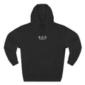 Fleece Hoodie Black | Embroidery