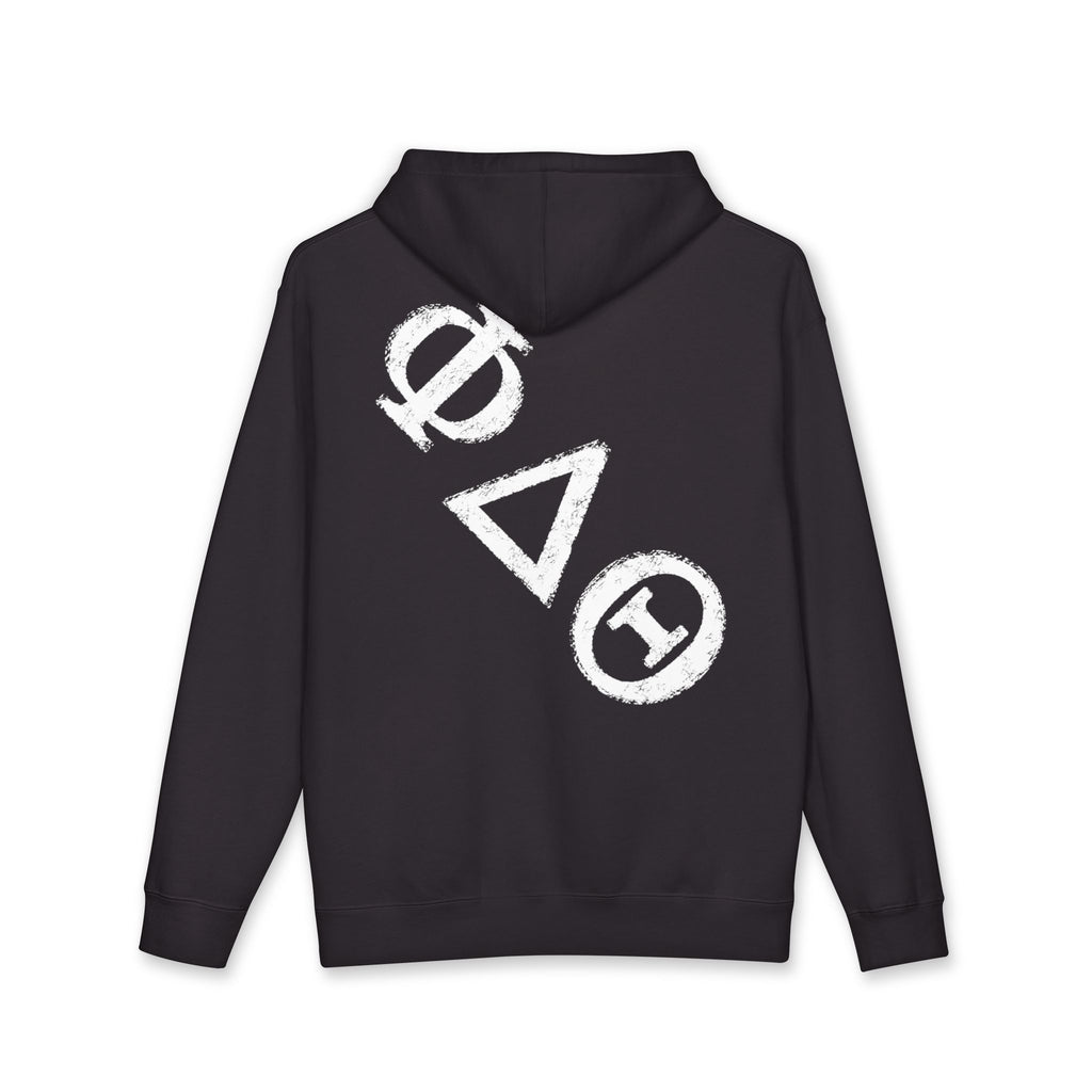 Phi Delta Theta Distressed Hoodie