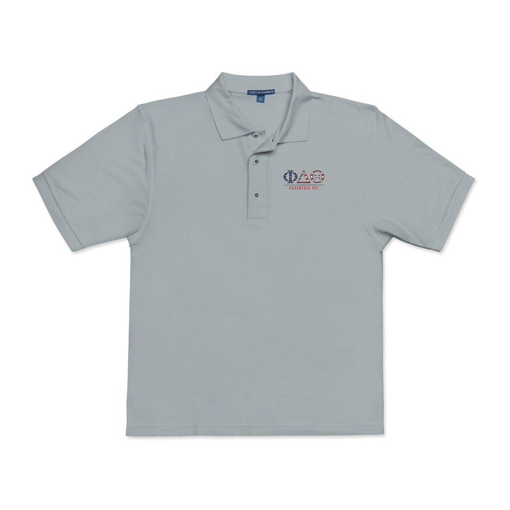 American Flag Florida Nu Polo | Embroidery