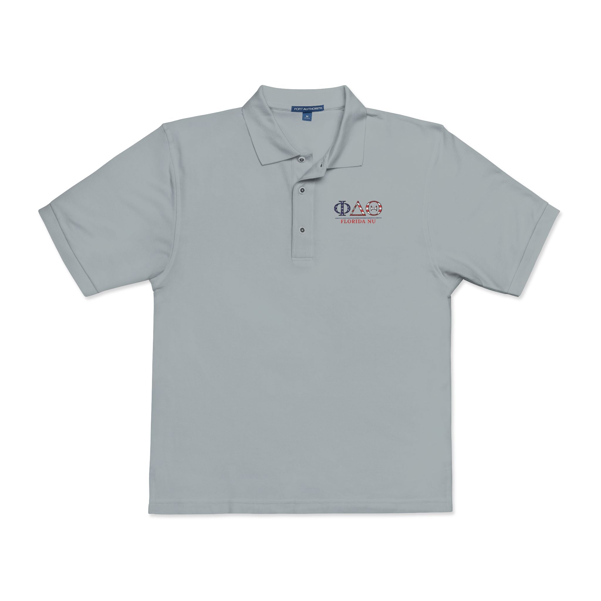 American Flag Florida Nu Polo | Embroidery